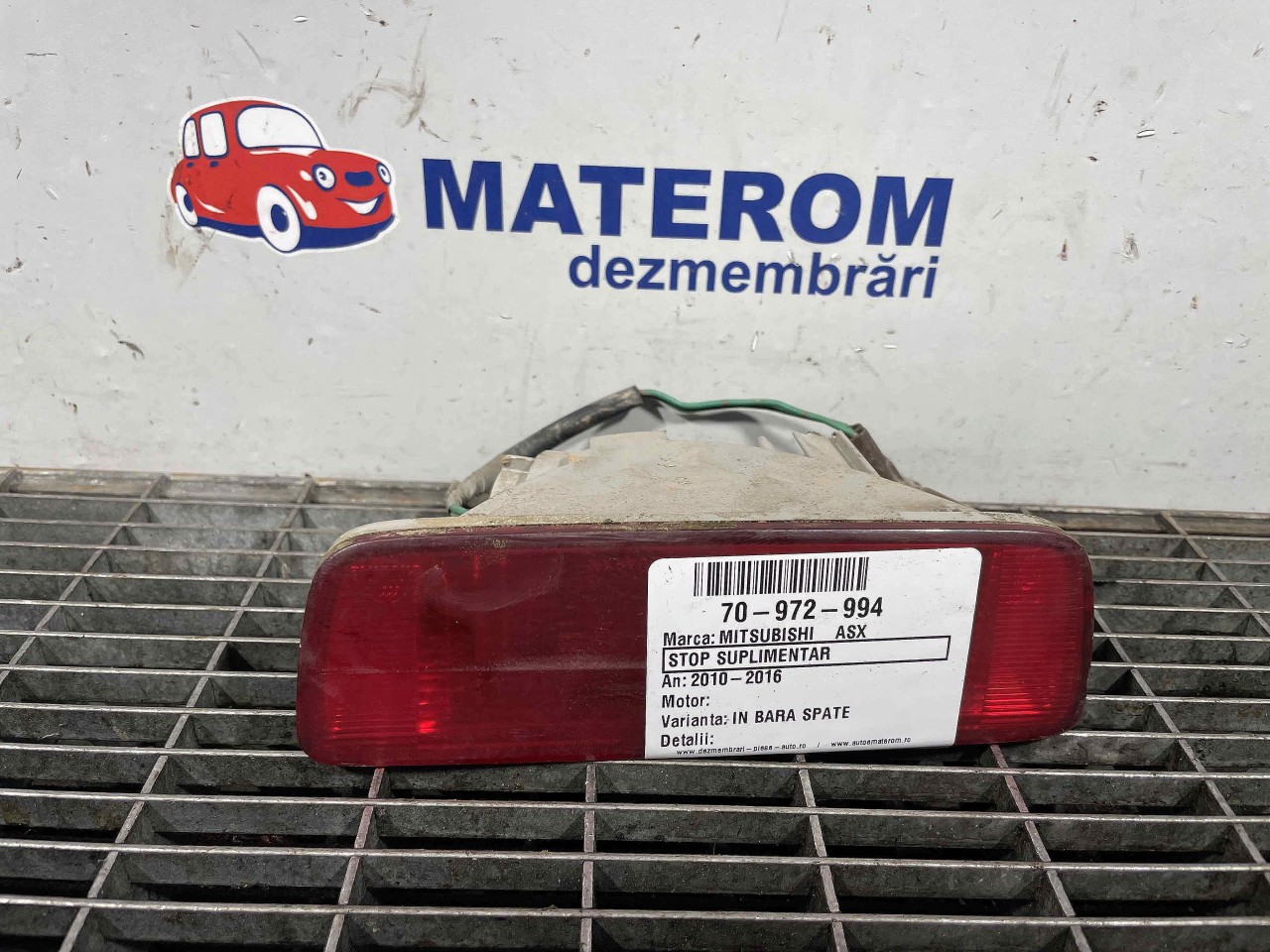 STOP SUPLIMENTAR MITSUBISHI ASX - - (2010 2016)