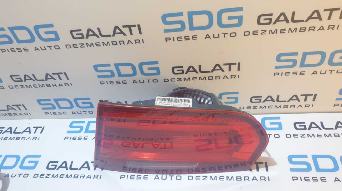 Stop Tripla Lampa Dreapta de pe Capota Haion Portbagaj cu Defect BMW Seria 3 F30 2010 - 2015 Cod 7259916