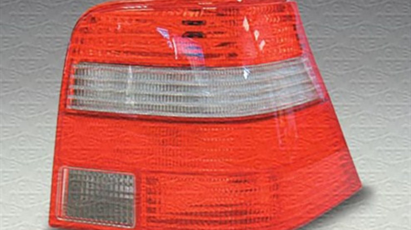 Stop tripla lampa spate stanga (semnalizator alb, culoare sticla: rosu) VW GOLF 1997-2006