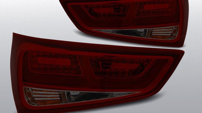 Stopuri AUDI A1 2010- Fumuriu cu Rosu LED