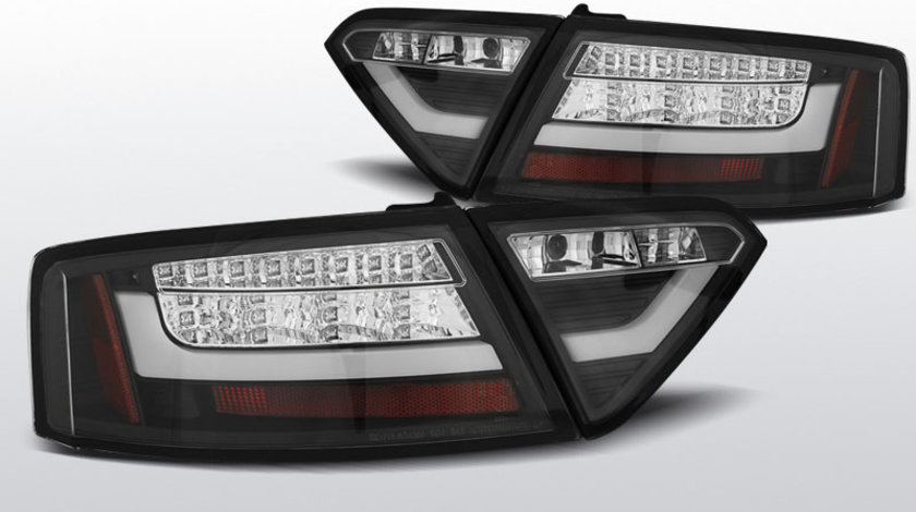 Stopuri AUDI A5 2007-06.2011 COUPE Negru LED BAR