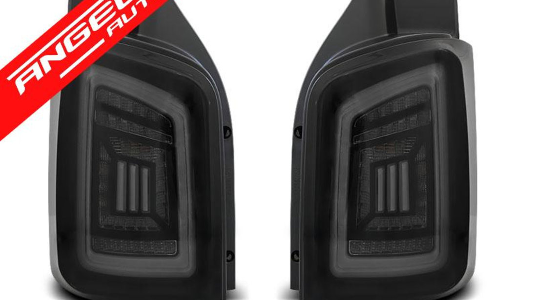 Stopuri bara LED Fumurii Negru Alb potrivite pentru VW T5 04.03-09 / 10-15