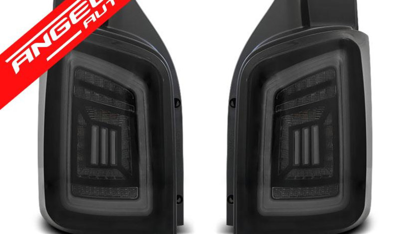 Stopuri bara LED Fumurii Negru Alb potrivite pentru VW T5 04.03-09 / 10-15