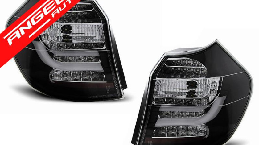 Stopuri bara LED Negru potrivite pentru BMW E87/E81 09.07-11 LCI Negru