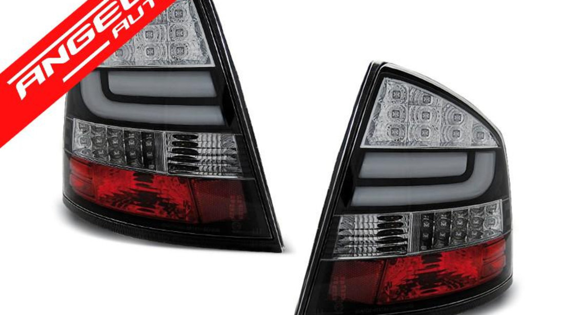 Stopuri bara LED Negru potrivite pentru SKODA OCTAVIA II SEDAN 04-12