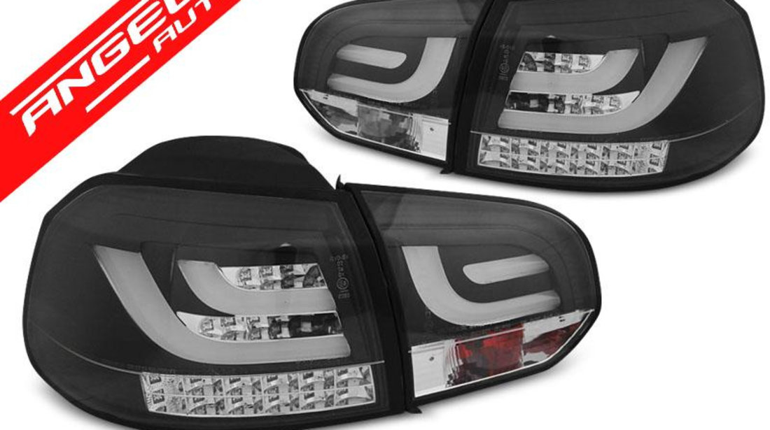 Stopuri bara LED Negru potrivite pentru VW GOLF 6 10.08-12