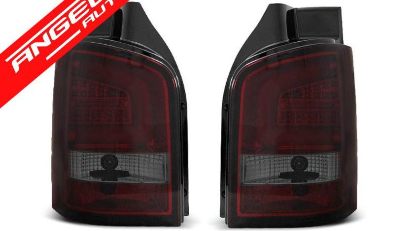 Stopuri bara LED Rosu Fumurii potrivite pentru VW T5 04.10-15