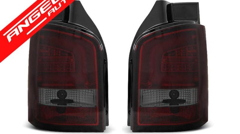 Stopuri bara LED Rosu Fumurii potrivite pentru VW T5 04.03-09