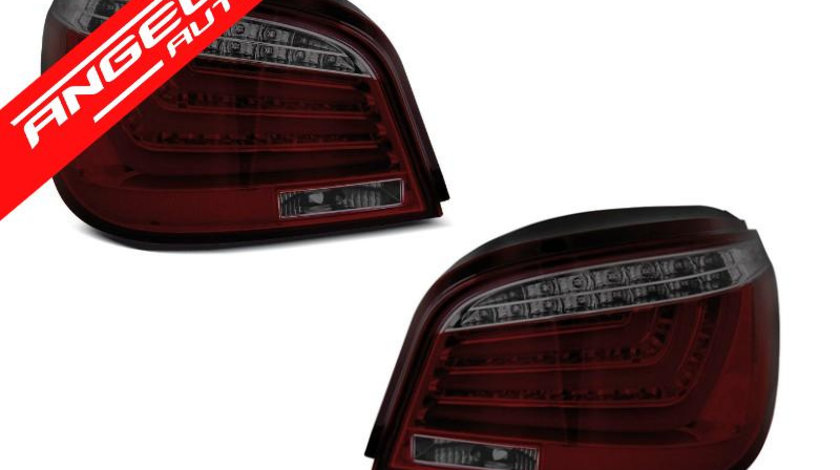 Stopuri bara LED Rosu Fumurii potrivite pentru BMW E60 LCI 07-10