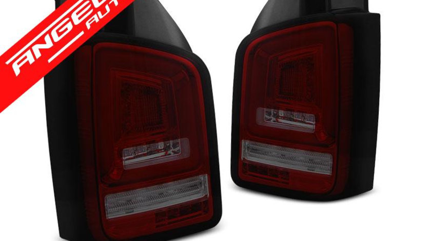 Stopuri bara LED Rosu Fumurii SEQ potrivite pentru VW T5 10-15