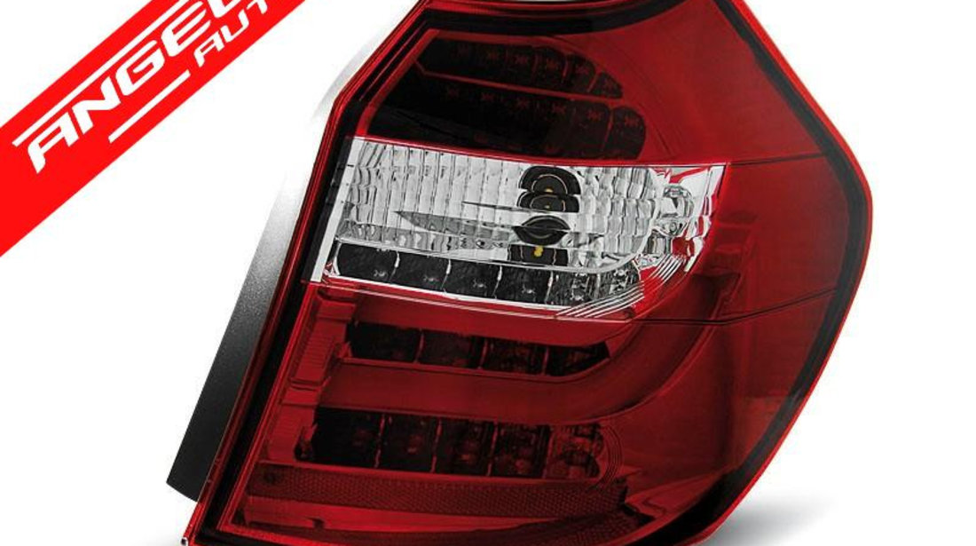 Stopuri bara LED Rosu WHIE potrivite pentru BMW E87/E81 09.07-11 LCI