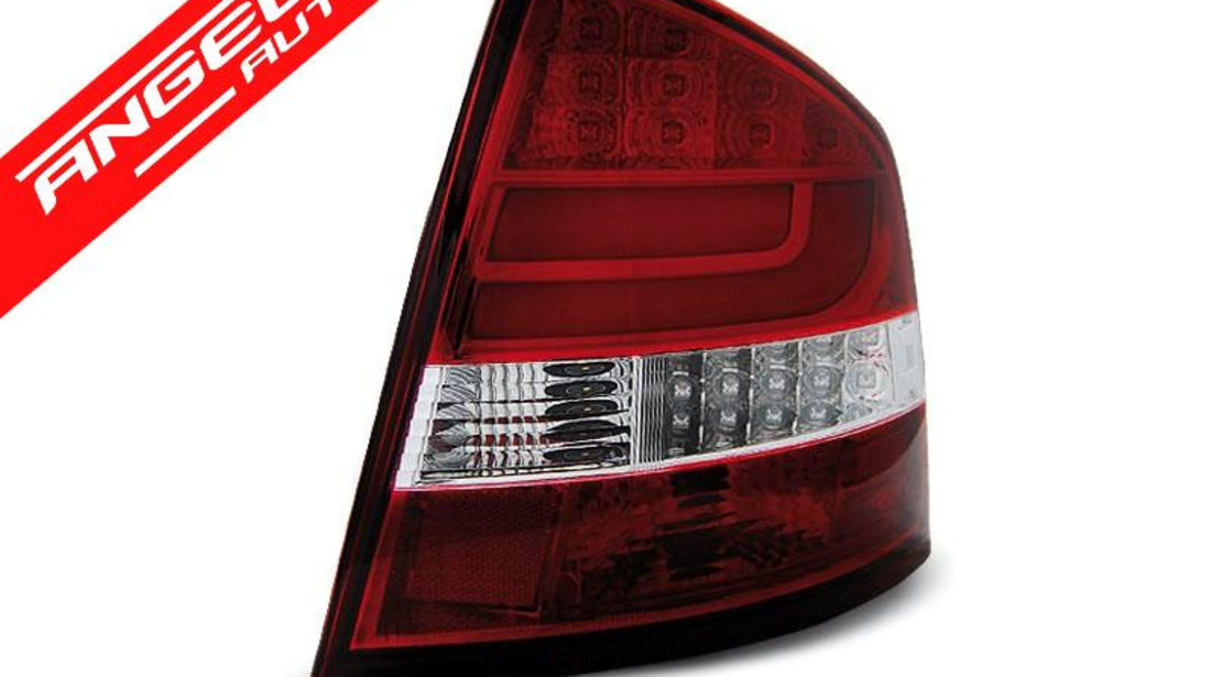 Stopuri bara LED Rosu WHIE potrivite pentru SKODA OCTAVIA II SEDAN 04-12