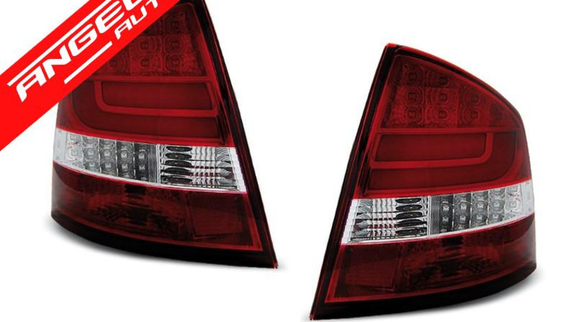 Stopuri bara LED Rosu WHIE potrivite pentru SKODA OCTAVIA II SEDAN 04-12