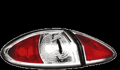 STOPURI CLARE ALFA ROMEO 147 RED/CRISTAL COD RAR02