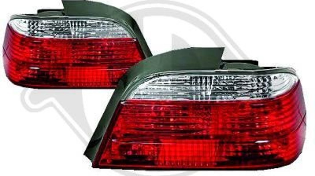 STOPURI CLARE BMW E38 FUNDAL/RED CRISTAL -COD 1242395