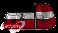 STOPURI CLARE BMW E39(KOMBI)FUNDAL ROSU-CRISTAL -COD RB29RC