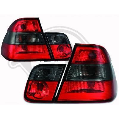 STOPURI CLARE BMW E46 LIM FUNDAL RED BLACK -COD 1214497
