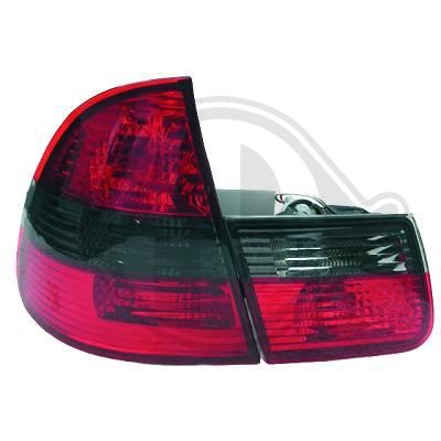 STOPURI CLARE BMW E46 TOURING FUNDAL RED/BLACK -COD 1214697