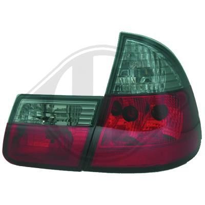 STOPURI CLARE BMW E46 TOURING FUNDAL RED/BLACK -COD 1214699