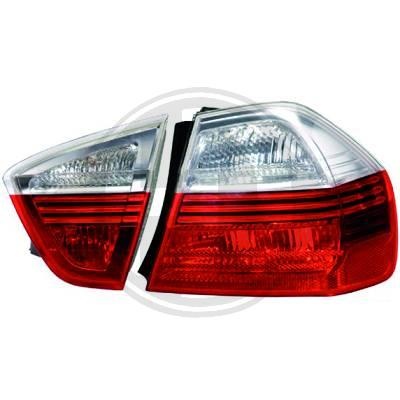 STOPURI CLARE BMW E90 FUNDAL RED/CRISTAL -COD 1216095
