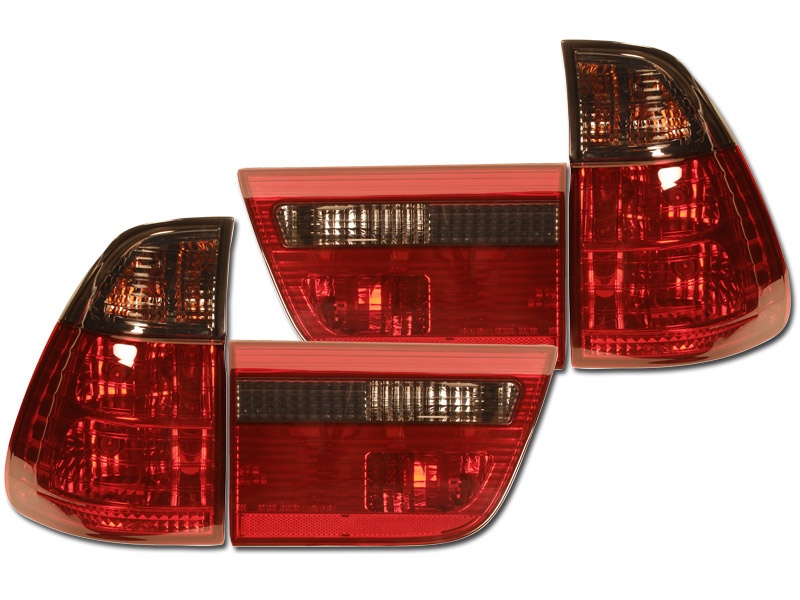 STOPURI CLARE BMW X5 FUNDAL RED/BLACK -COD FKRL07029