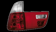 STOPURI CLARE BMW X5 FUNDAL ROSU-CRISTAL -COD RB23RC