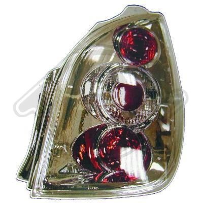 STOPURI CLARE CITROEN C2 FUNDAL CROM -COD 4000095