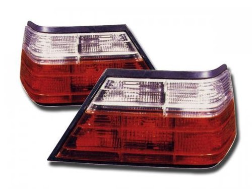 STOPURI CLARE MERCEDES E-KLASSE FUNDAL RED/CROM -COD FKRL07069
