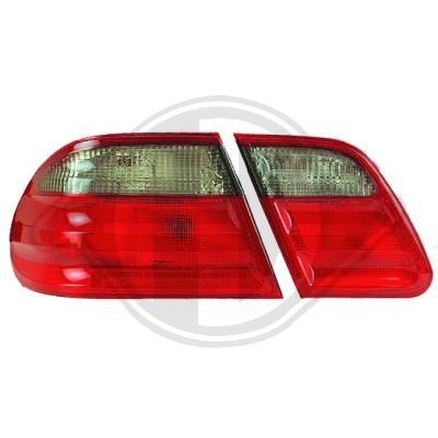 STOPURI CLARE MERCEDES W210 FUNDAL RED/BLACK -COD 1614890