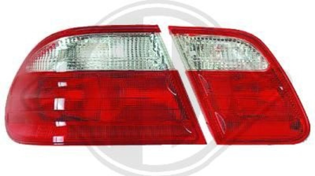 STOPURI CLARE MERCEDES W210 FUNDAL RED/CRISTAL -COD 1614590