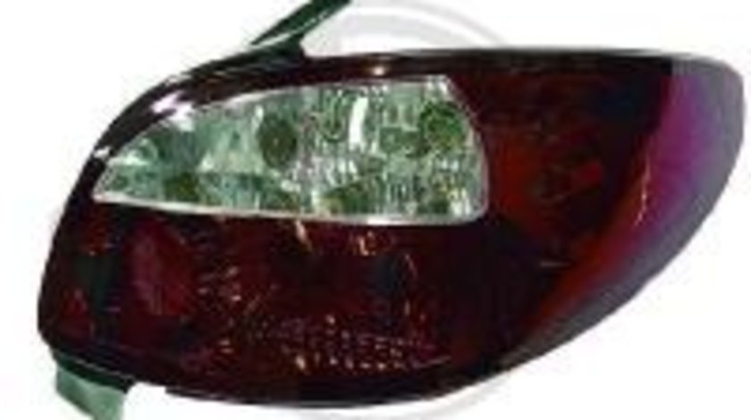 STOPURI CLARE PEUGEOT 206 FUNDAL RED/CRISTAL -COD 4225795