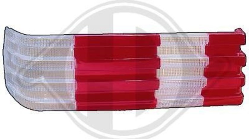 STOPURI CLARE S-KLASSE W126 FUNDAL RED/CROM -COD FKRL07083