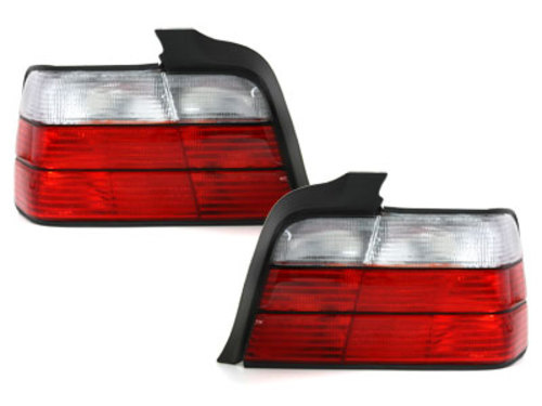 Stopuri compatibil cu BMW 3 series E36 Limousine (1992-1998) Rosu Cristal RB11E