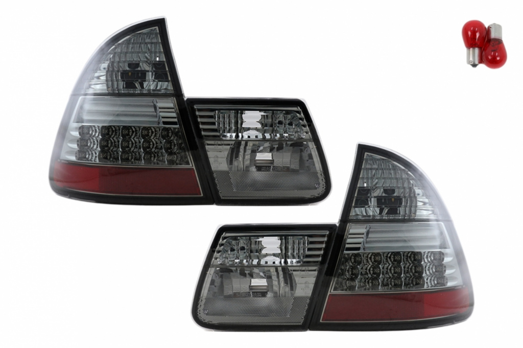 Stopuri compatibil cu BMW Seria 3 E46 Touring (1999-2005) Fumuriu TLBME46LEDSTO