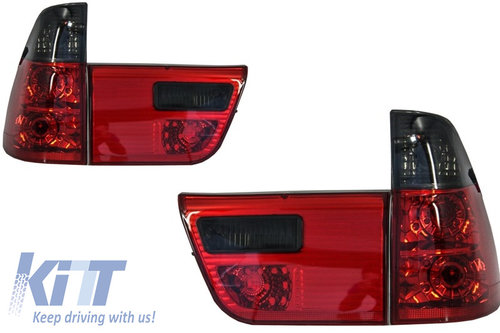 Stopuri compatibil cu BMW X5 E53 (1999-2003) Rosu Fumuriu PXN1-609D