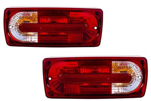 Stopuri compatibil cu Mercedes W463 G-Class (1989-2015) Rosu Clar G55 Look TLMBW463RCOEM
