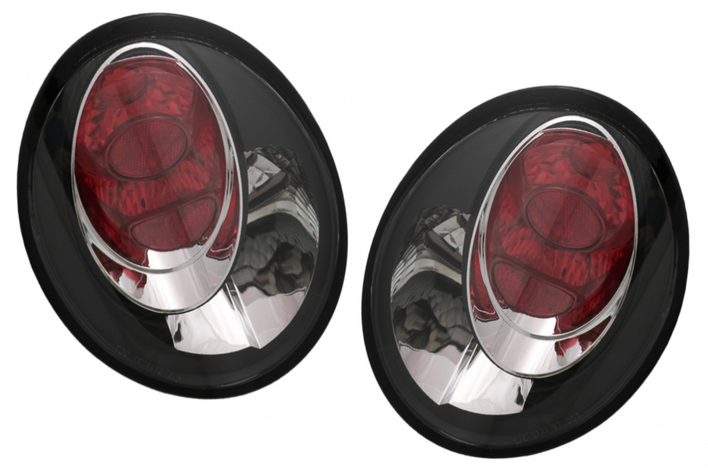 Stopuri compatibil cu VW New Beetle HatchBack Cabrio (10.1998-05.2005) Negru Sticla Clara TLVWBEB
