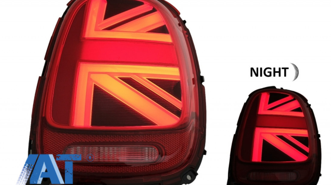 Stopuri compatibile cu MINI ONE F55 F56 F57 3D 5D Convertible (2014-2018) JCW Design Red