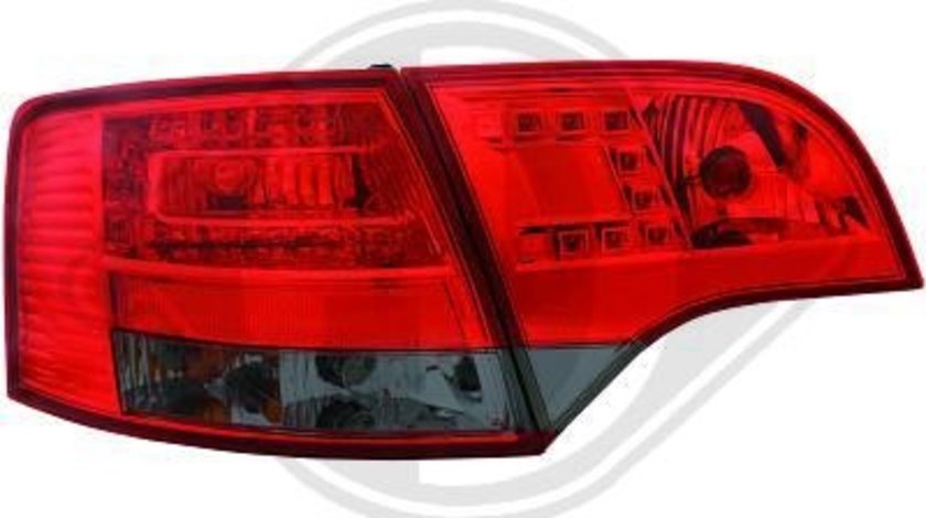 STOPURI CU LED AUDI A4 B7 FUNDAL RED/BLACK -COD 1017796