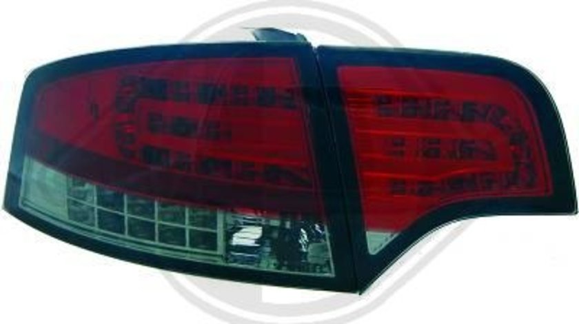 STOPURI CU LED AUDI A4 B7 FUNDAL RED/BLACK -COD 1017596