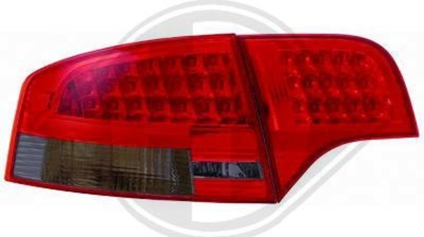 STOPURI CU LED AUDI A4 B7 FUNDAL RED/BLACK -COD 1017496