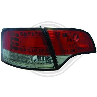STOPURI CU LED AUDI A4 B7 FUNDAL RED/BLACK -COD 1017896