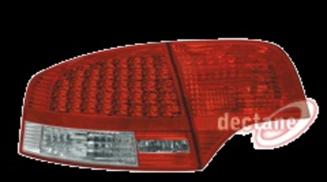 STOPURI CU LED AUDI A4 B7 FUNDAL ROSU -COD RA12DLRC