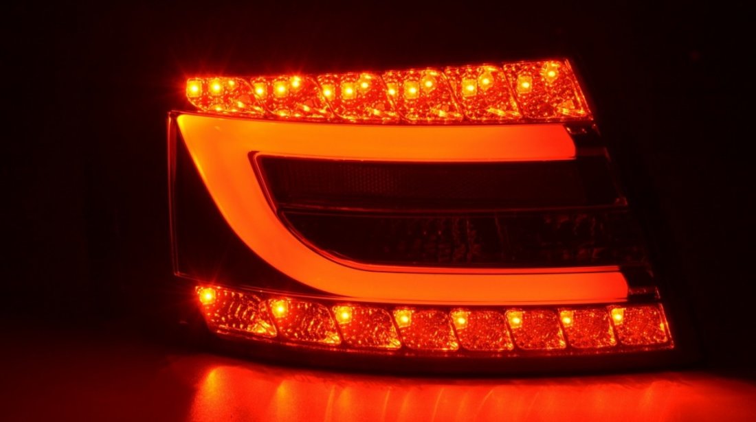 Stopuri cu led Audi A6 4F (fumuriu)