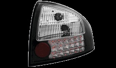 STOPURI CU LED AUDI A6 FUNDAL NEGRU -COD RA03LB