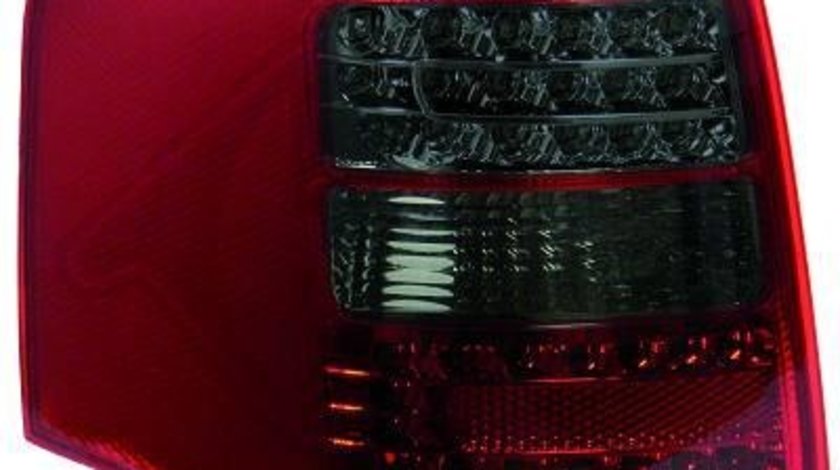 STOPURI CU LED AUDI A6 FUNDAL RED/BLACK -COD 1025696