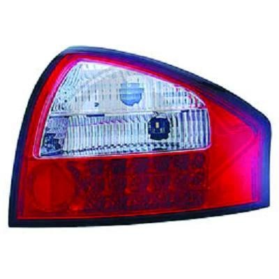STOPURI CU LED AUDI A6 FUNDAL RED/CRISTAL -COD 102599