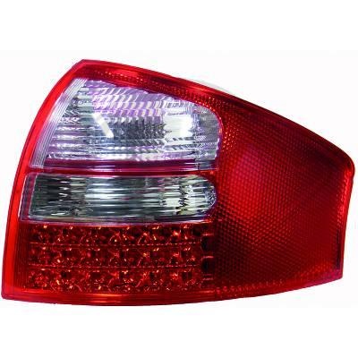 STOPURI CU LED AUDI A6 FUNDAL RED/CRISTAL -COD 1024995