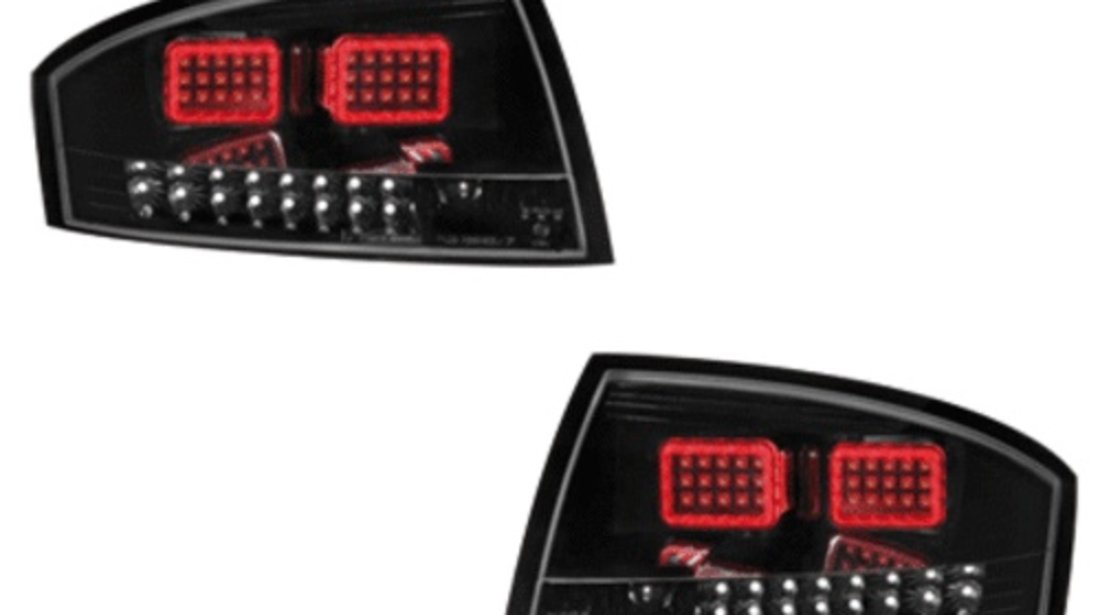 STOPURI CU LED AUDI TT FUNDAL BLACK -COD RA06KLB