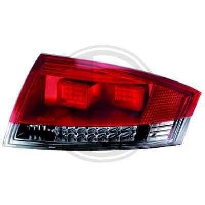 STOPURI CU LED AUDI TT FUNDAL RED/BLACK -COD 1040991